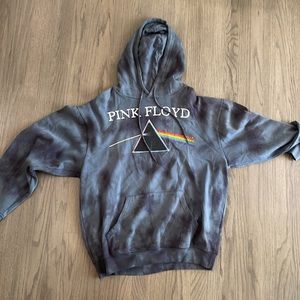 BRAND NEW PINK FLOYD HOODIE UNISEX SIZE LARGE CUSTOM BLING HANDMADE